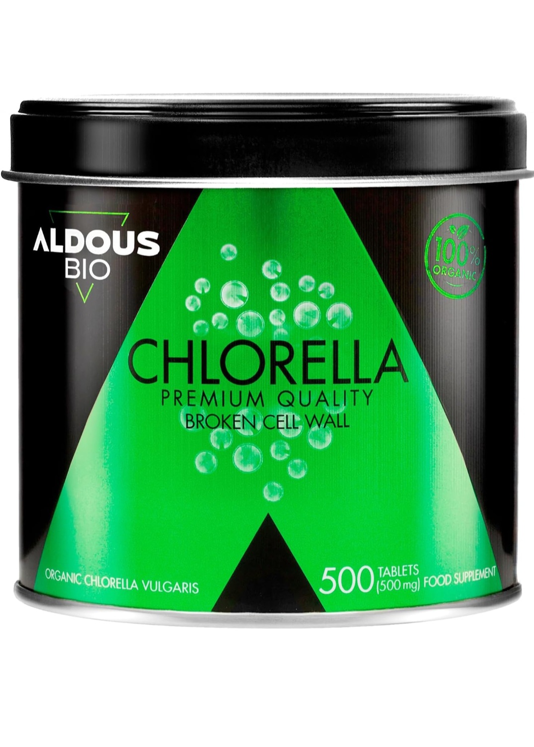 Pura Chlorella Ecologica Regenera Pared Celular Rota | Saciante 100% Natural - DETOX | Proteina Vegana | Clorofila | Aumenta Energía | Libre de Plástico