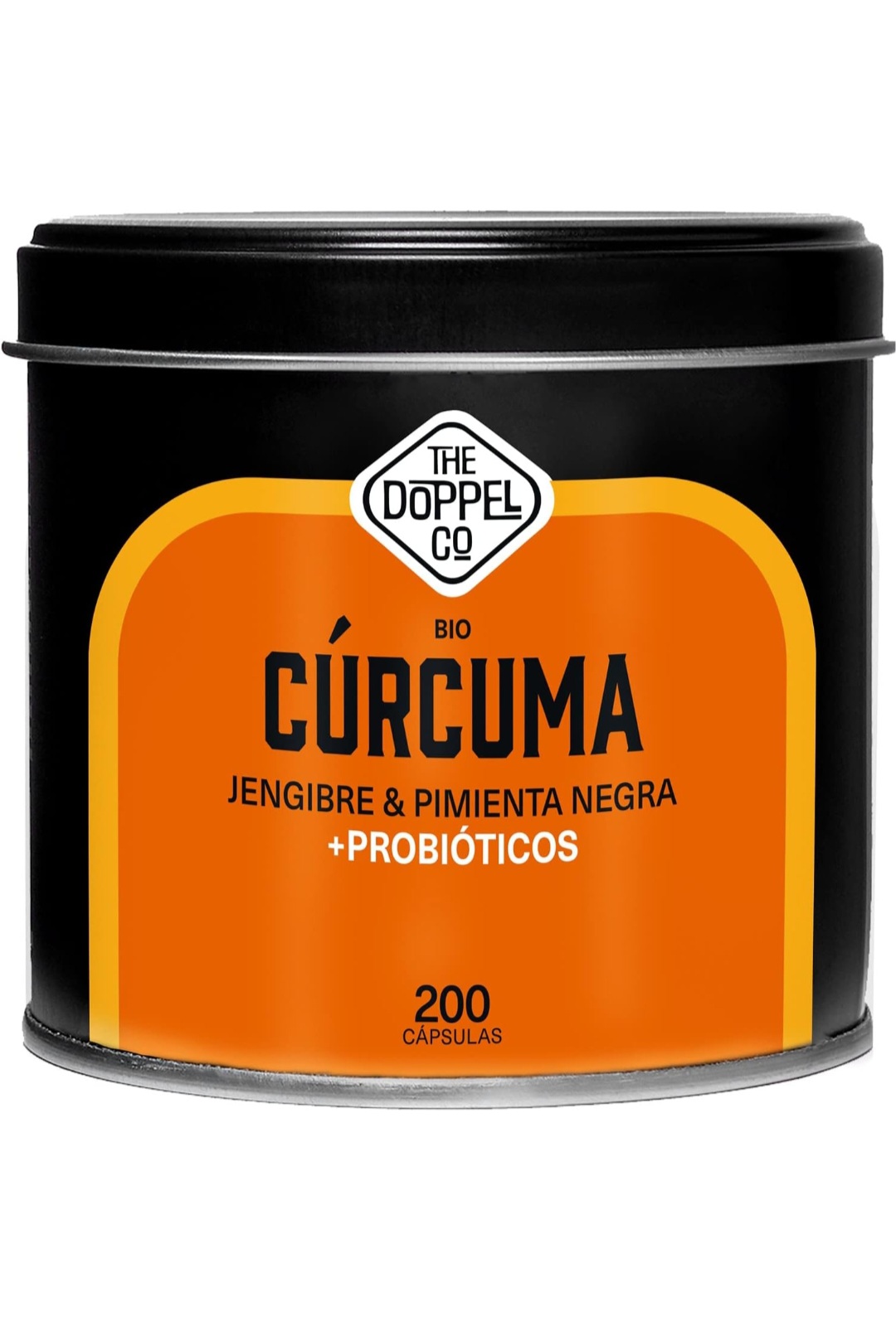 PROBIÓTICOS + BIO Cúrcuma con Jengibre y Pimienta Negra | con Curcumina y Piperina | Antiinflamatorio Natural