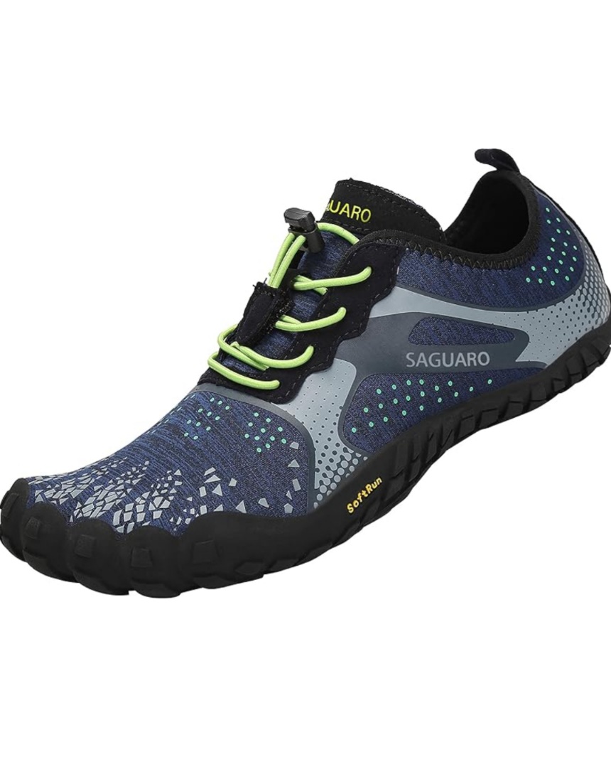 Zapatillas de dedos Fortalece la musculatura del pie Trail Running Zapatillas de Deporte Exterior Interior Zapatos de Deportes Acuaticos, Unisex-Adulto