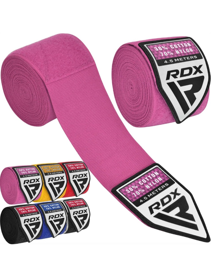 Vendas de Boxeo para Manos Guantes Interiores, Muñequeras Rápidas, Puño Acolchado Protección para Manos, Vendas de Entrenamiento de 75 cm de Largo, Muay Thai MMA Artes Marciales