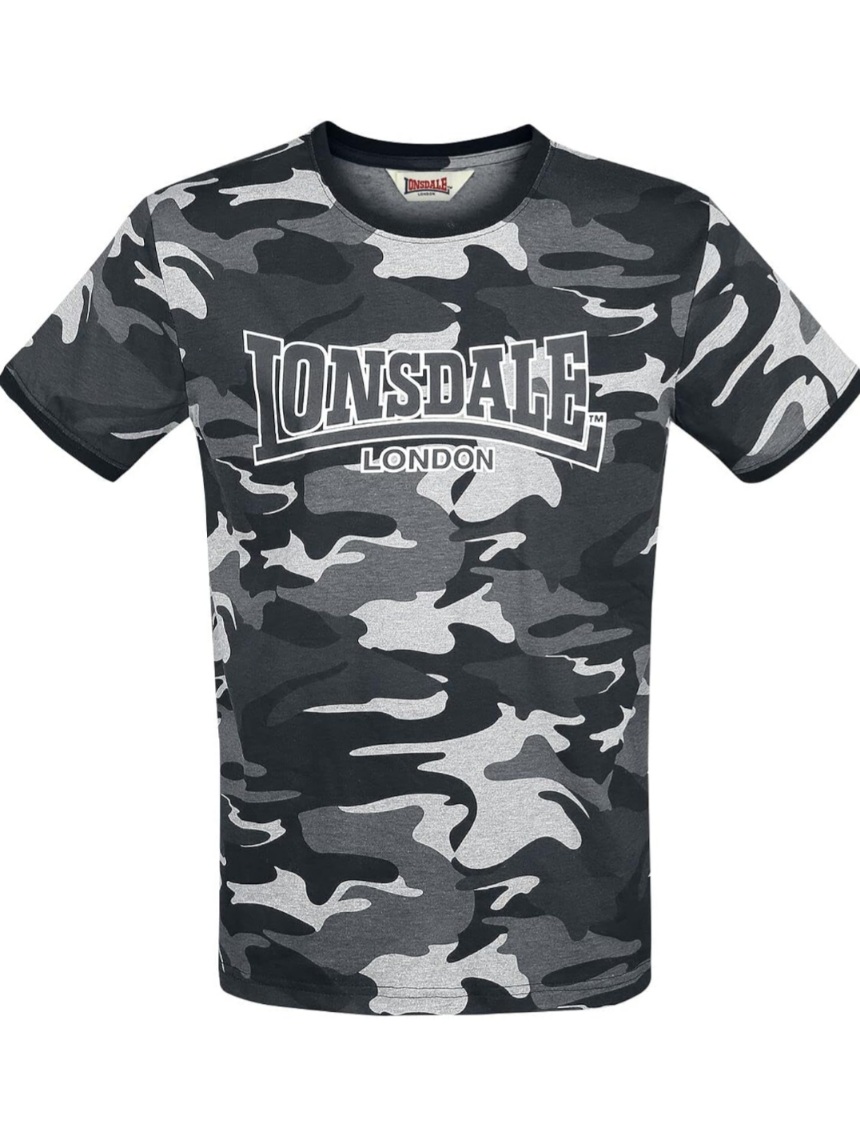 Camiseta Camuflaje Estrechos Hombre Lonsdale London Cobbett