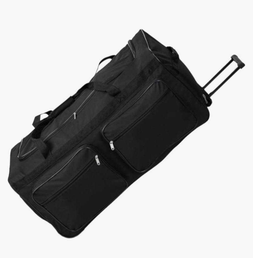 Maleta de Viaje Grande, Maleta Grande Blanda con
Ruedas Trolley XXL y XL, Bolsa de Viaje Espaciosa y
Plegable (XXL)