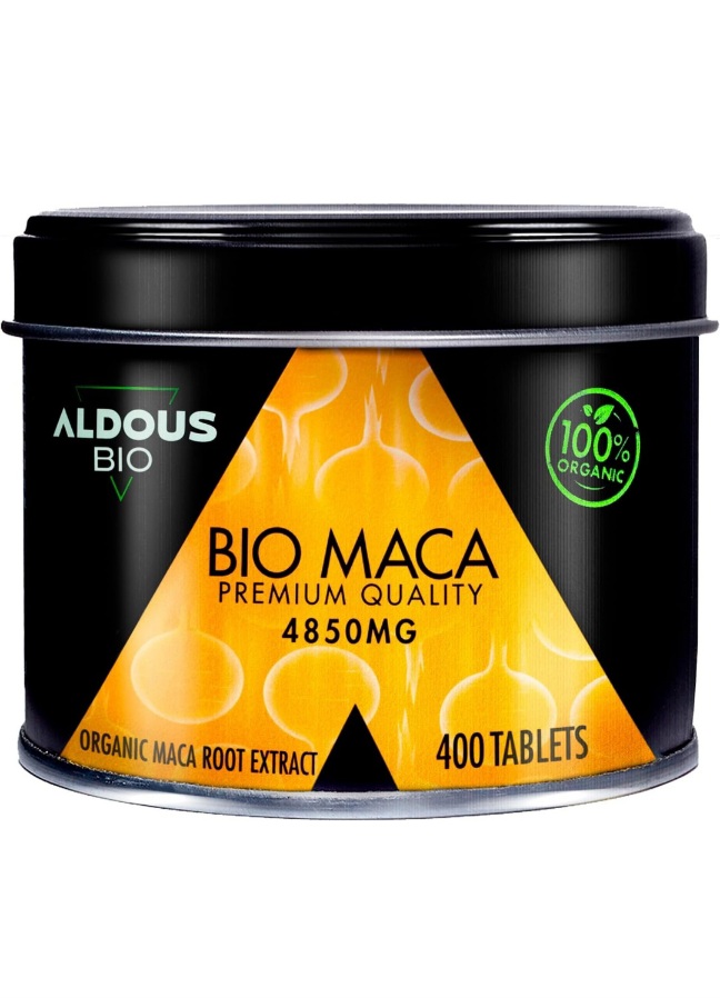 Maca Peruana Pura | Máxima Dosis 4850mg | 400 Comprimidos | Altamente Concentrada | Maca pura para 100 días | Aumenta Energía Vitalidad