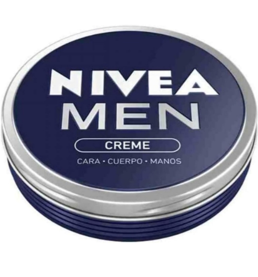 crema para hombres, crema para cara, crema corporal hidratante, crema multiusos hidratante para el cuidado de la piel masculina NIVEA MEN Creme