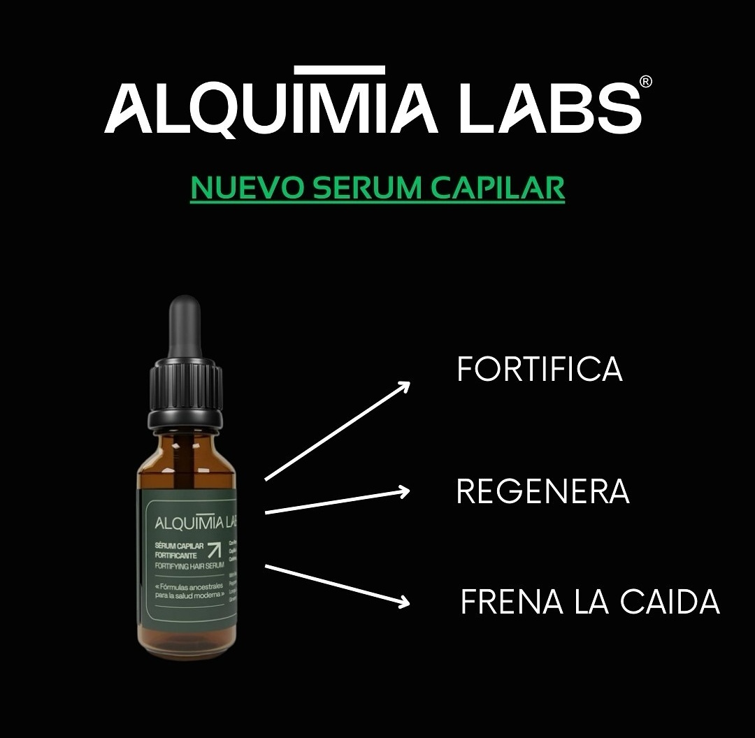 Serum anticaida del cabello, fortifica, regenera y frena la caida , Alipecia androgenetica, para hombres y mujeres, Remedios anticaida naturales